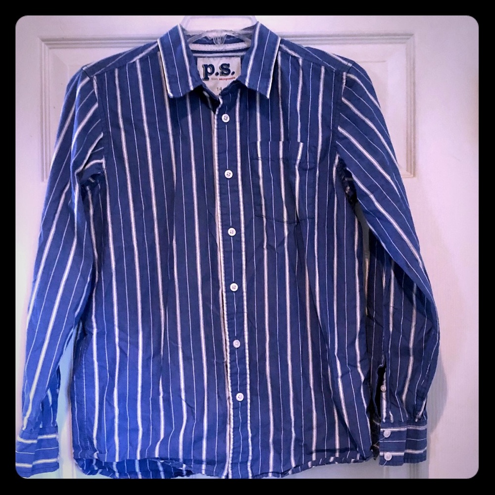 Boys Aeropostale long sleeve button down